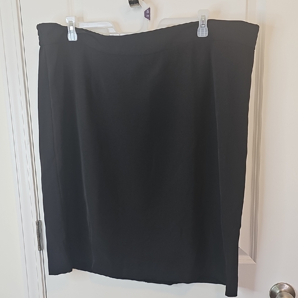 Jessica London Classic‎ Black Pencil Skirt